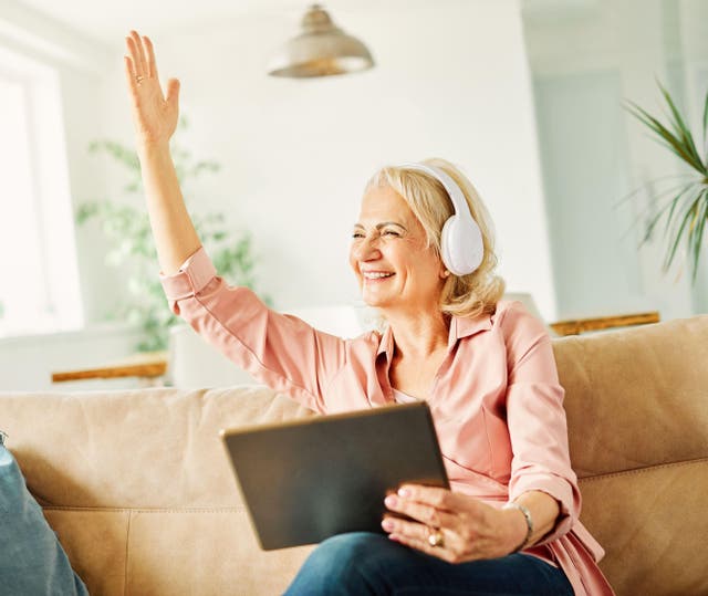 <p>Listening to music could help ease symptoms of dementia, experts say (stock image)</p>