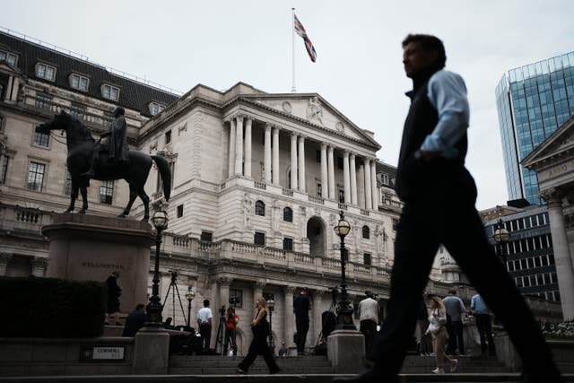 The Bank of England has cut interest rates to 4% (Jordan Pettitt/PA)