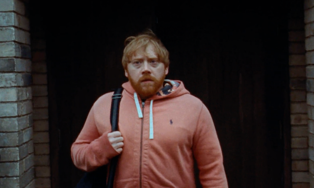<p>Rupert Grint in Ed Sheeran's music video for 'A Little More'</p>