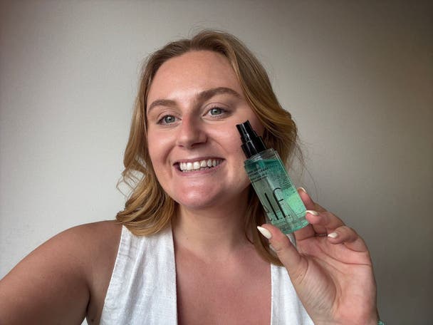 Best setting spray IndyBest review Elf power grip dewy setting spray