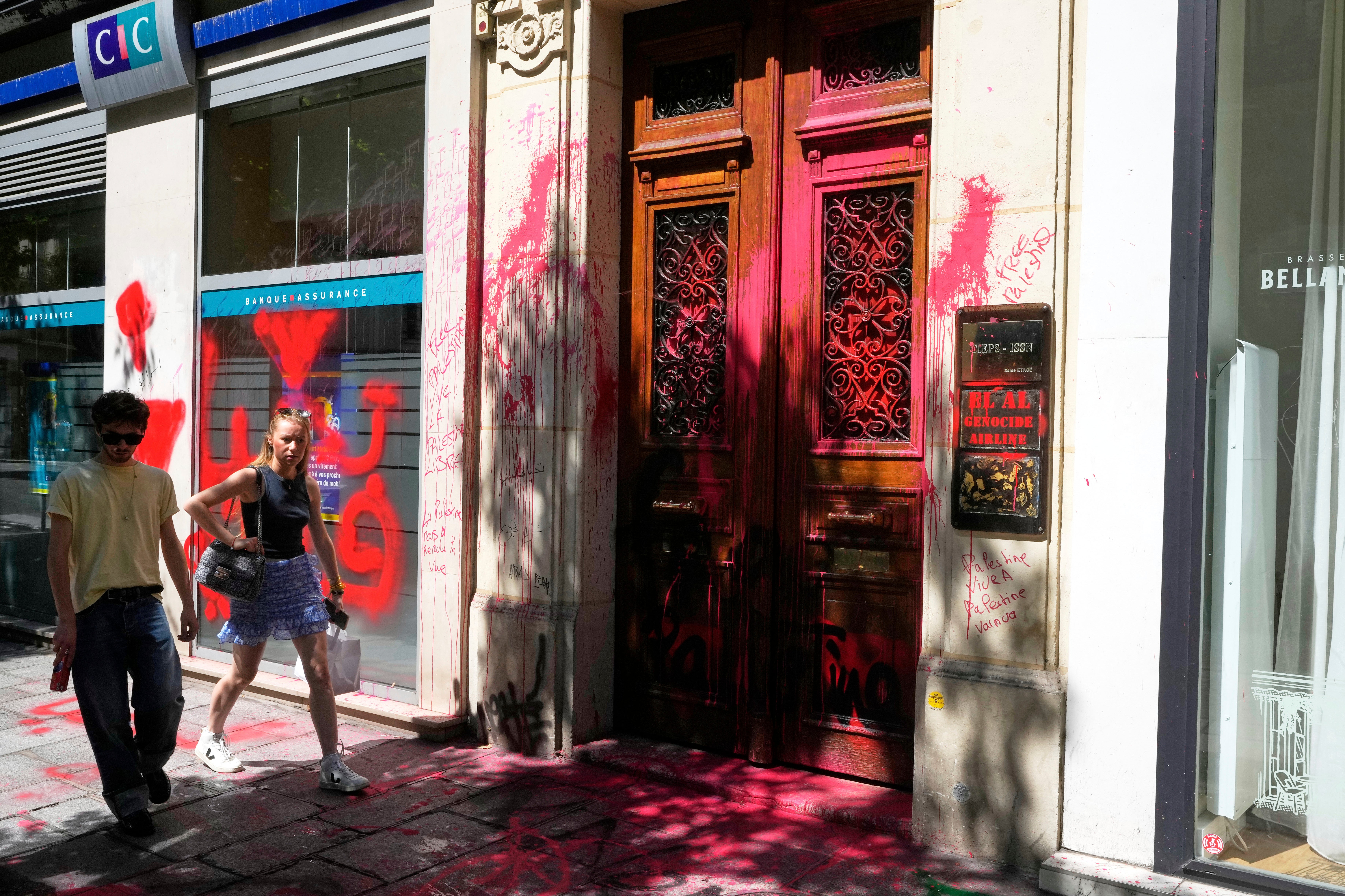 France Israel Graffiti