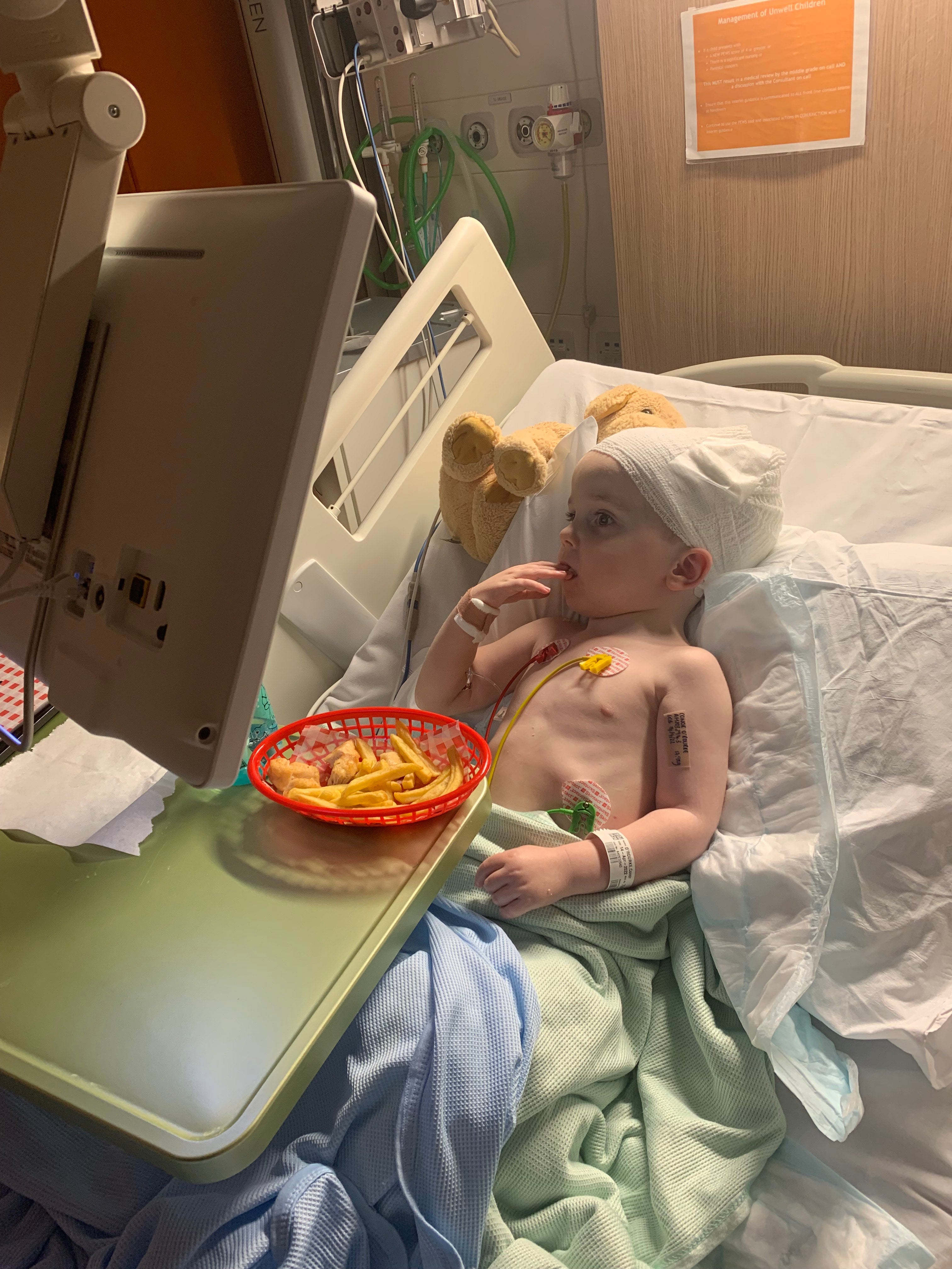 Specialists have used a new technique to save the life of Conor and his surgeon remarked the boy is now considered 