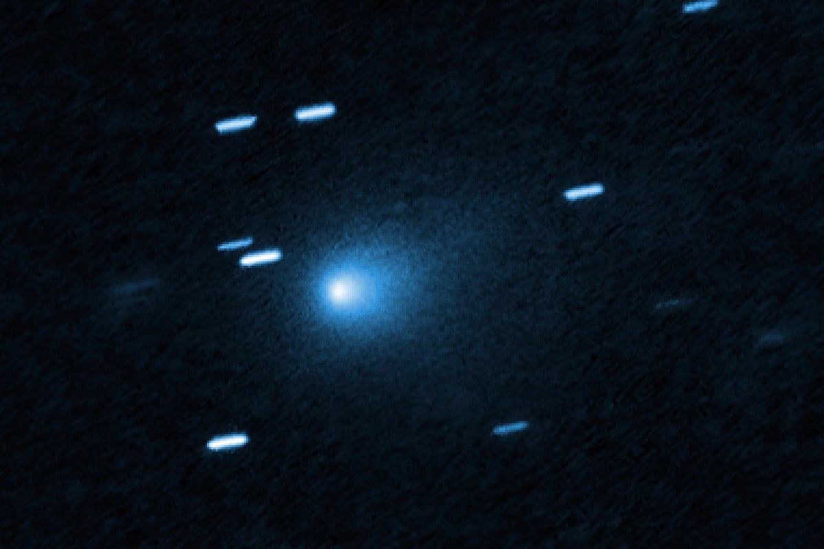 Telescope takes best picture yet of comet hurtling our way from another solar system