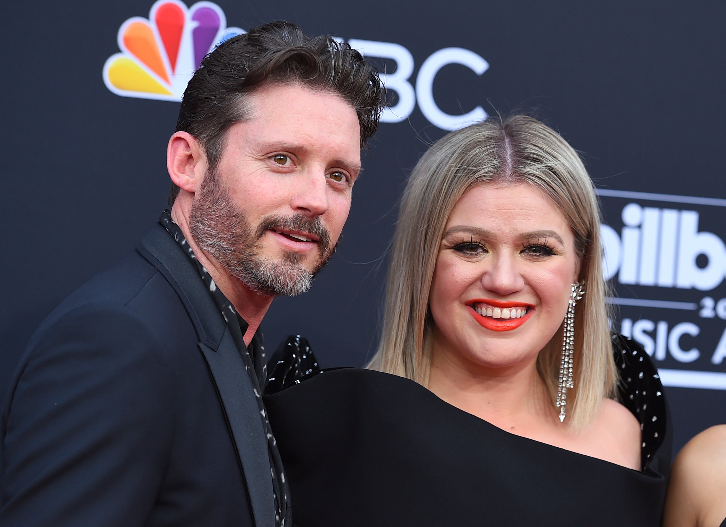 Clarkson with her then-husband, Brandon Blackstock, in 2018
