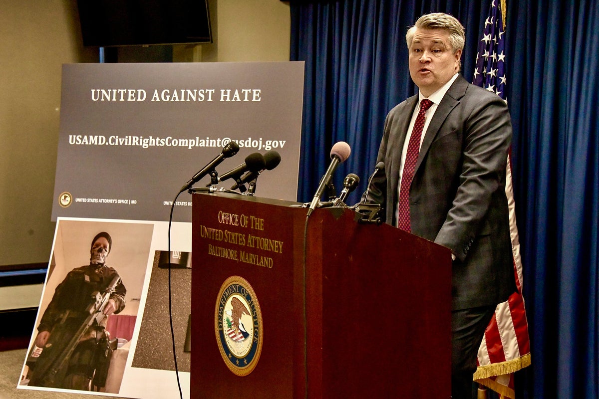 Neo-Nazi group leader sentenced to 20 years in prison for planned Maryland power grid attack