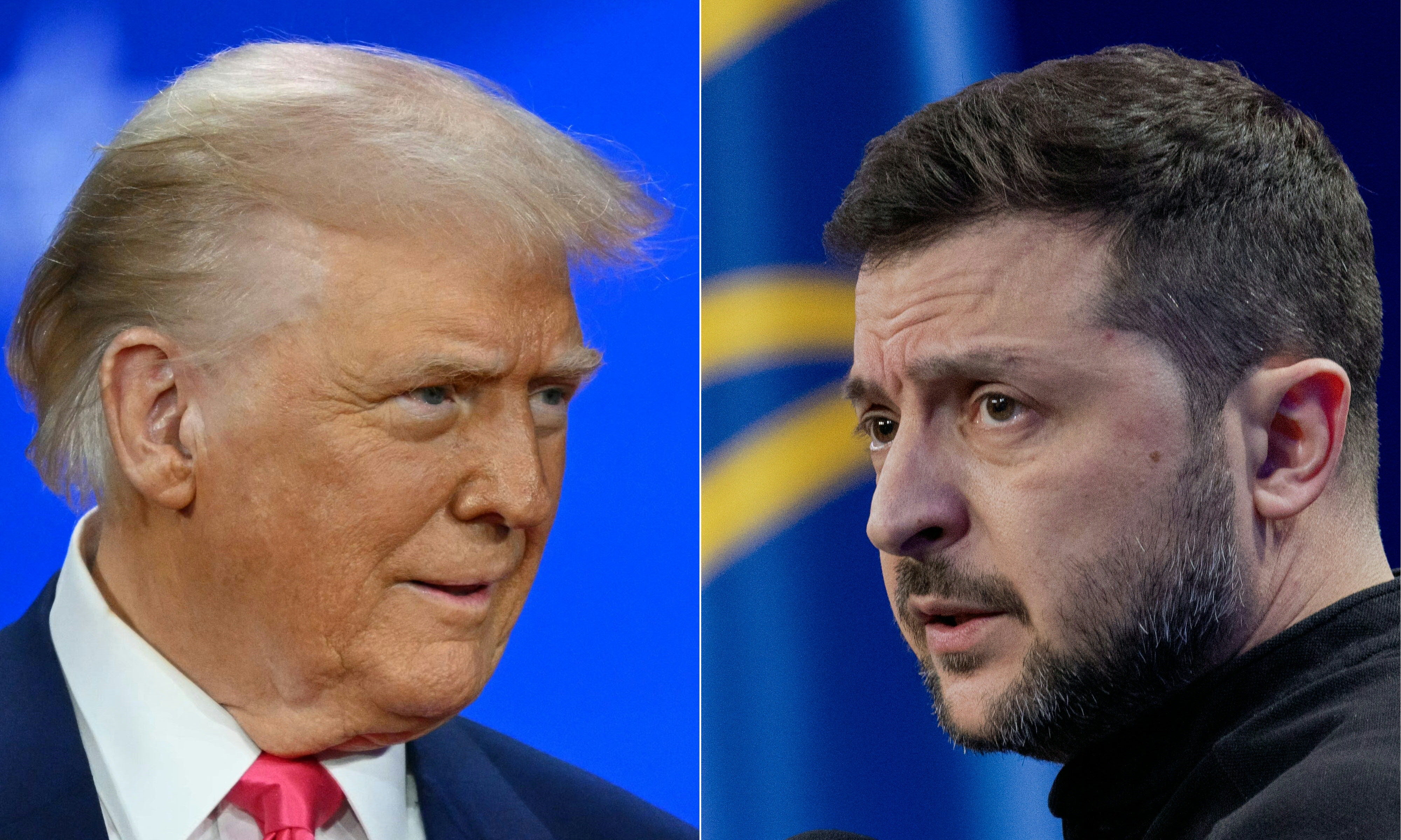 <p>President Donald Trump is “considering” inviting Ukrainian President Volodymyr Zelensky to join him and Russian President Vladimir Putin in Alaska</p>