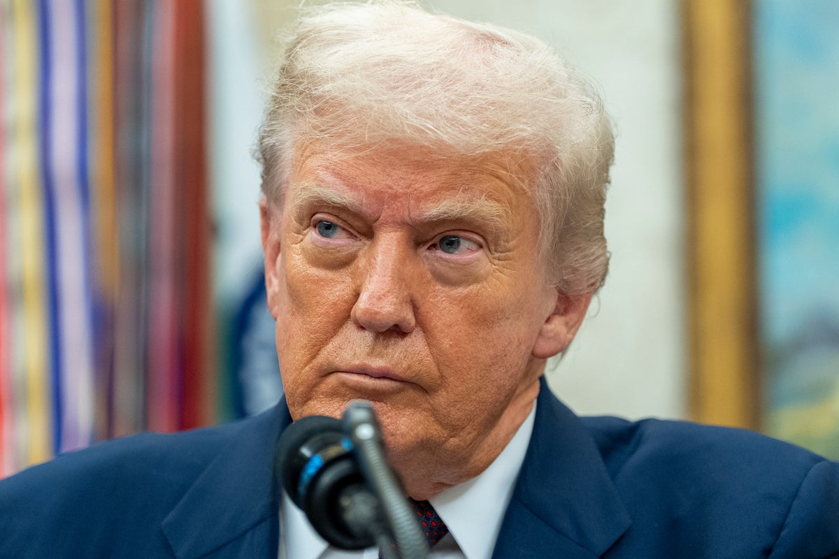 Trump claims ‘billions of dollars’ now flowing into US after president’s new tariffs come into effect
