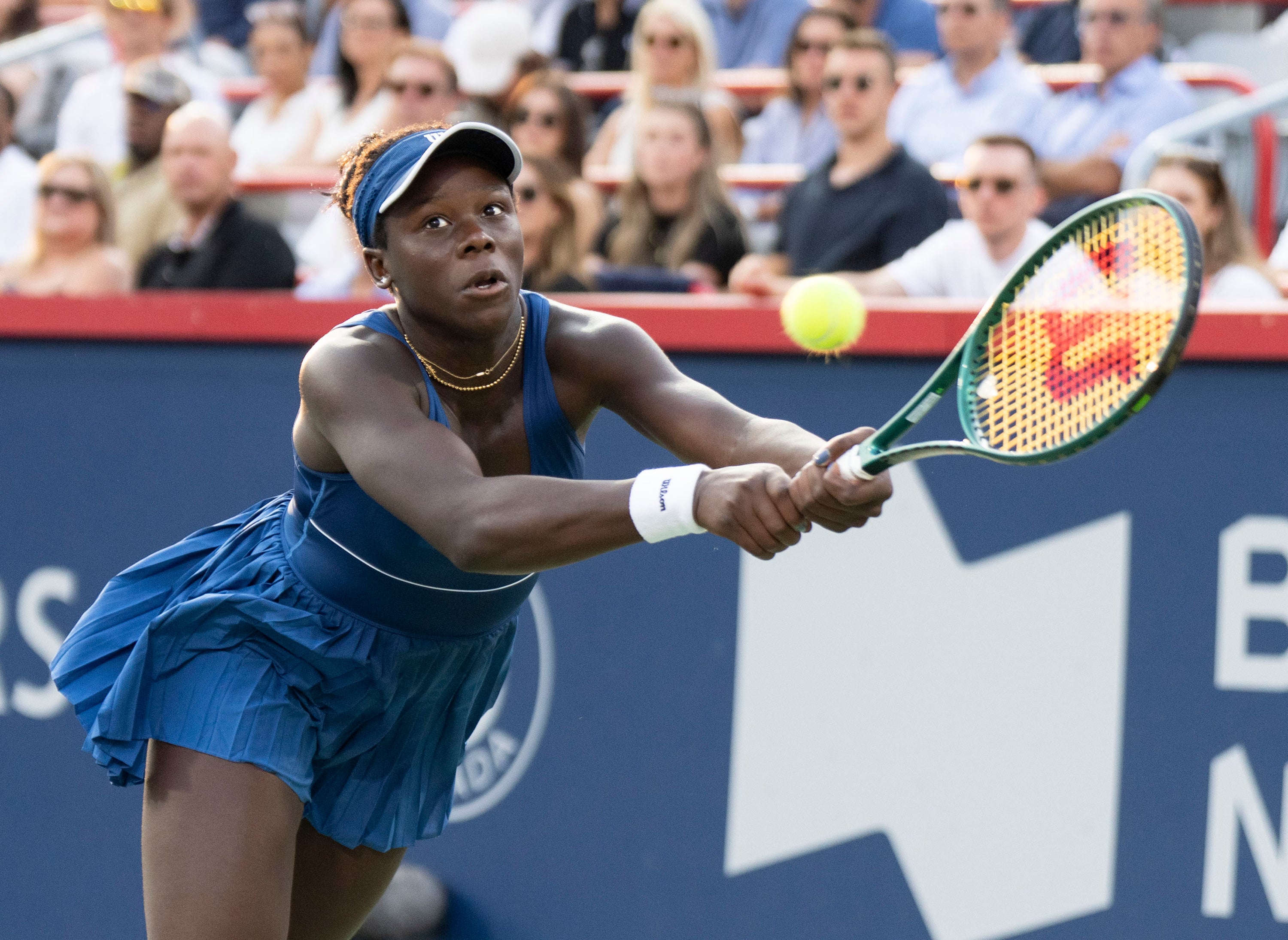 No caminho para a final, Maboko derrotou Coco Goff, Sofia Kenin e Ribakina