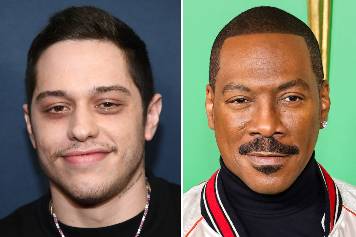 Pete Davidson shares fatherhood wisdom he received from co-star Eddie Murphy Pete Davidson shares fatherhood wisdom he received from co-star Eddie Murphy