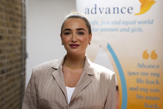 <p>Georgia Harrison campaigns on violence against women and girls after becoming a victim of revenge porn,</p>