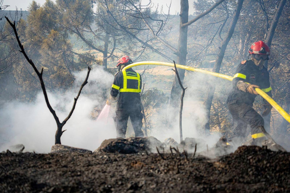 High temperatures threaten to reignite blaze after France's largest wildfire in decades