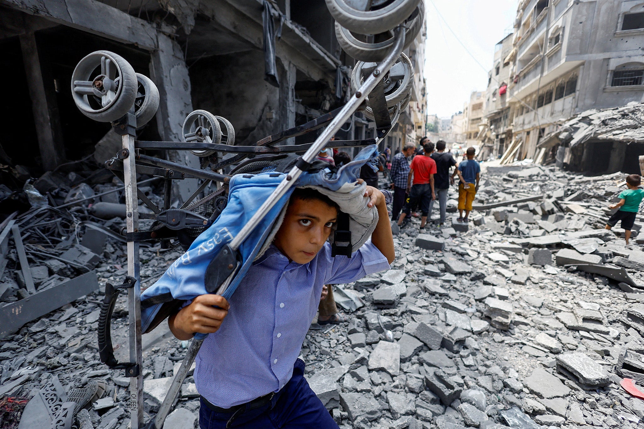 Israel continues to strike the besieged enclave
