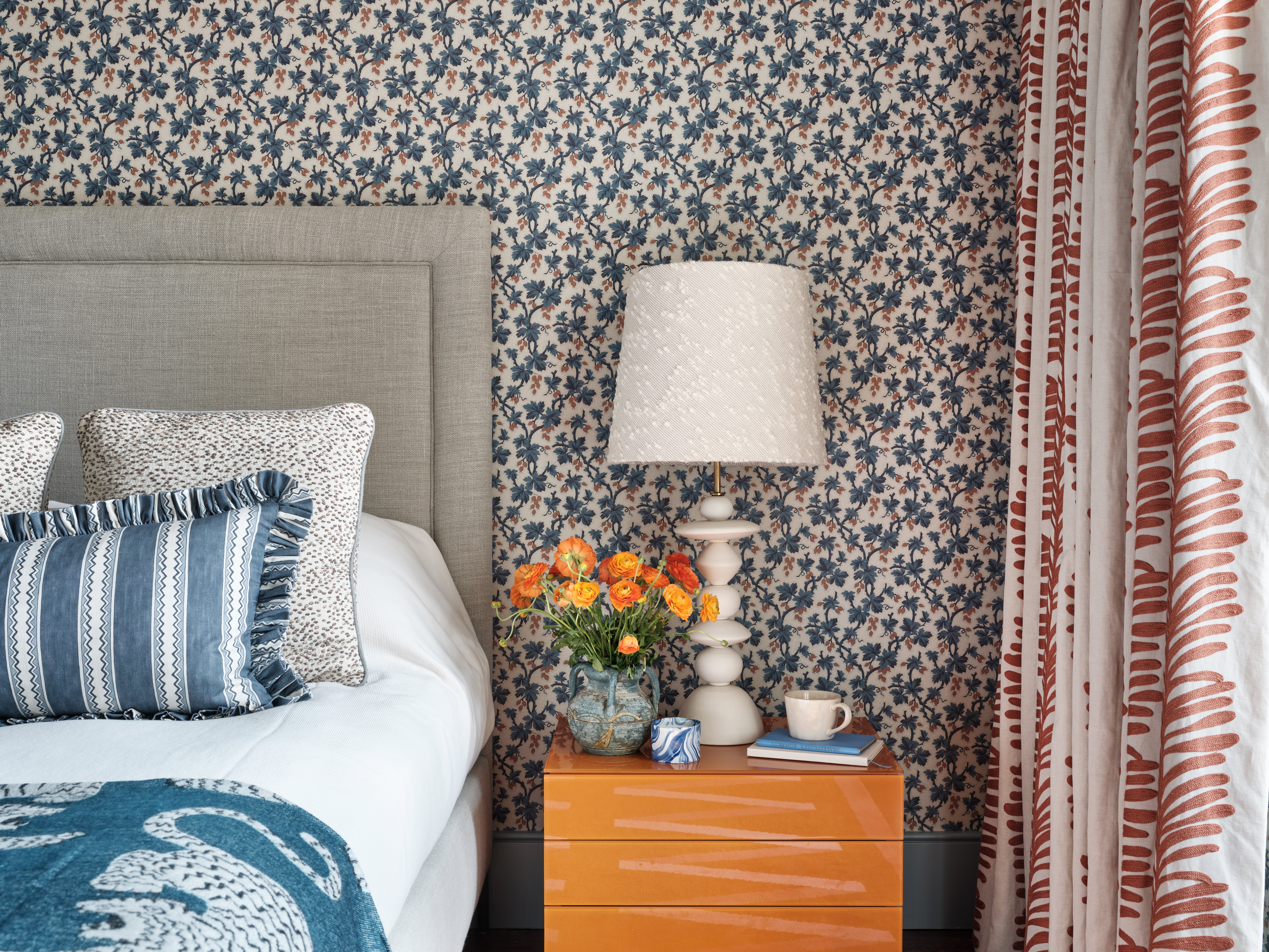 Don’t be afraid of clashing, as this can make a space more memorable