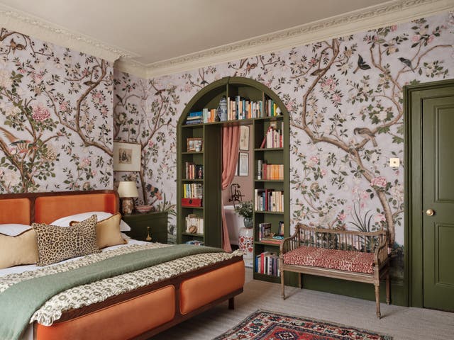 <p>Colour palettes are key when it comes to pattern drenching, says interior designer Rebecca Hughes </p>