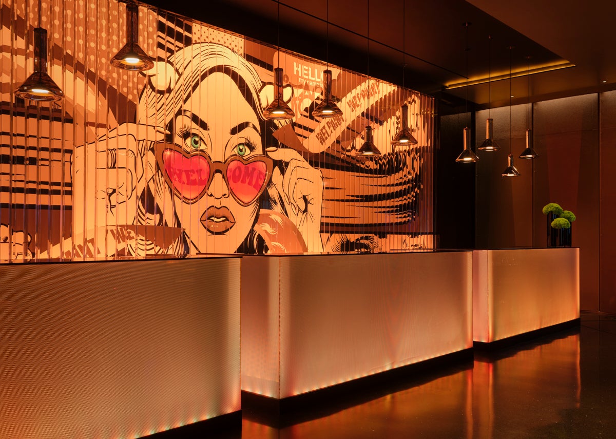 art'otel Hoxton in London is filled with art