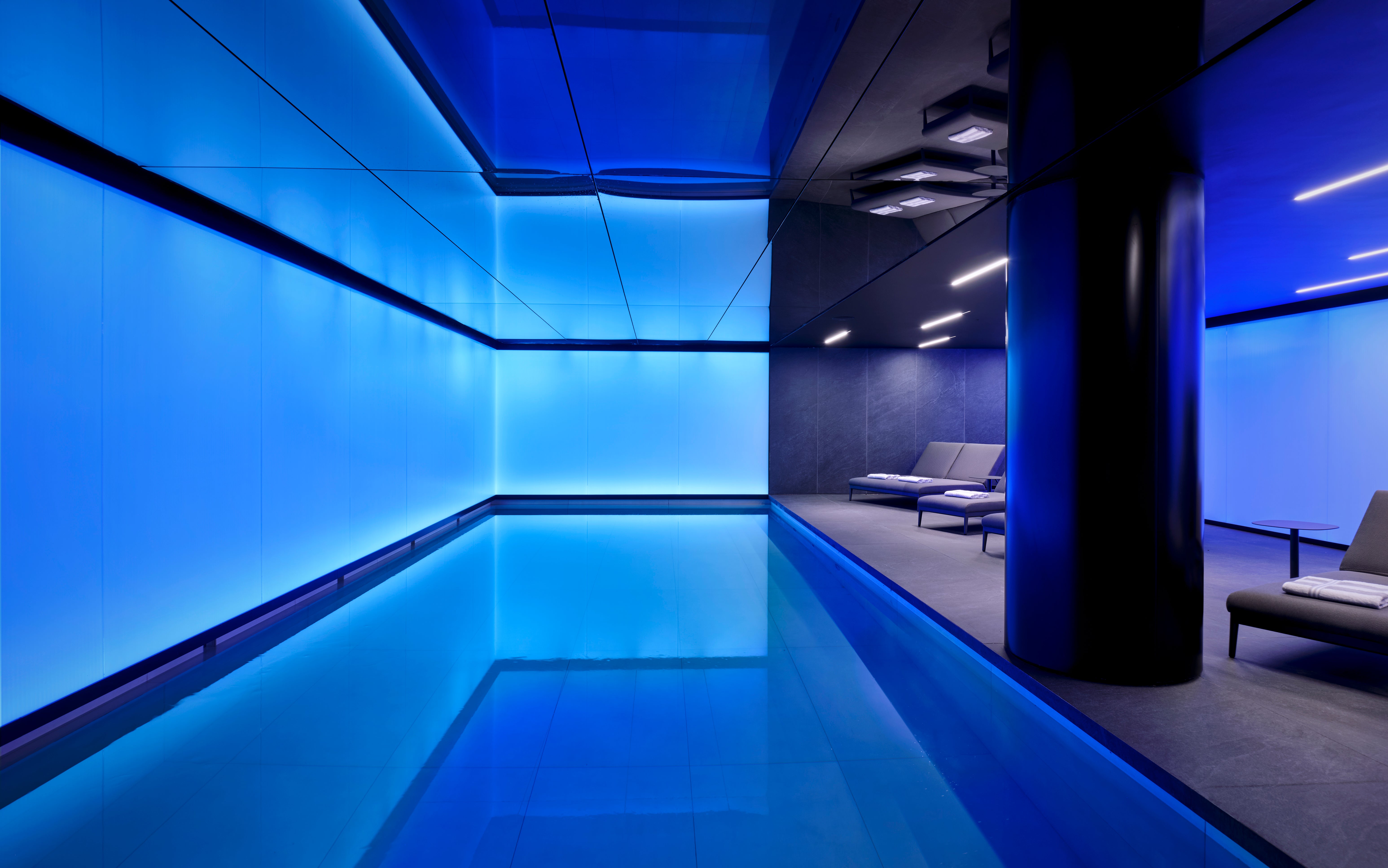 Take a dip in the pool at art'otel Hoxton