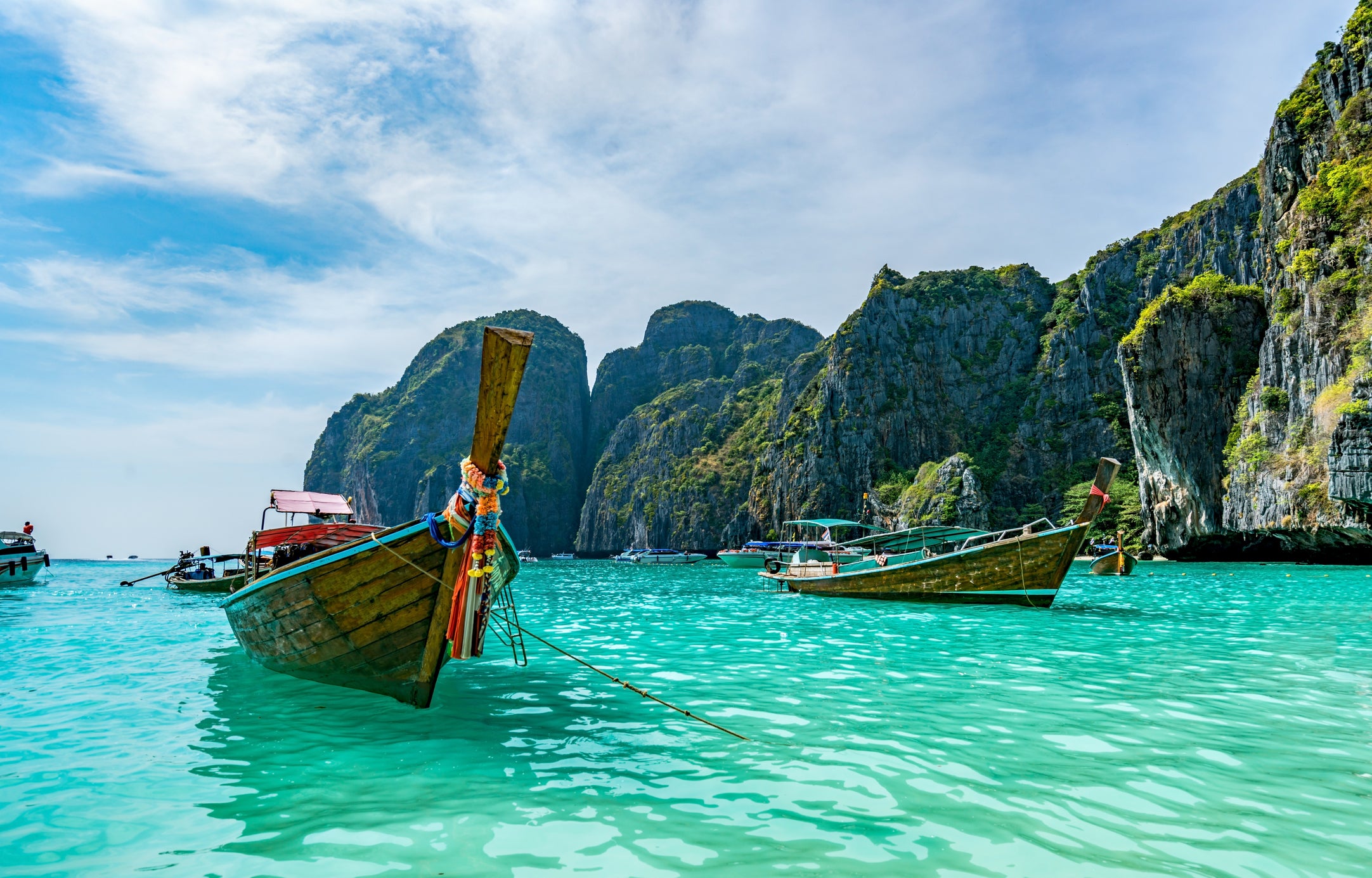 The tourist was visiting the popular island of Phuket in Thailand (stock image)