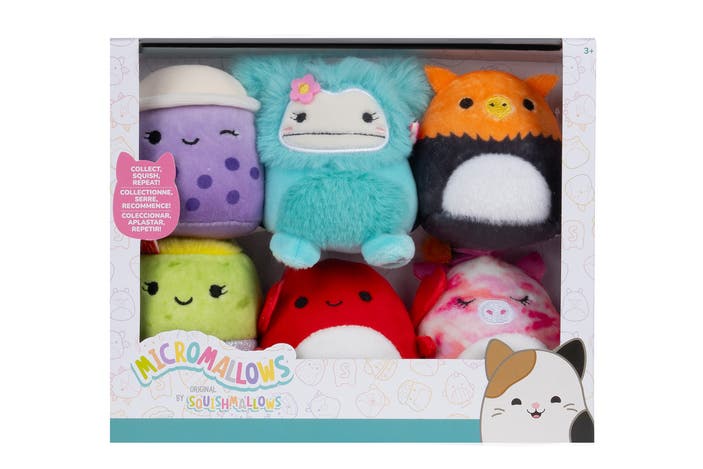 Original Squishmallows Micromallows six pack