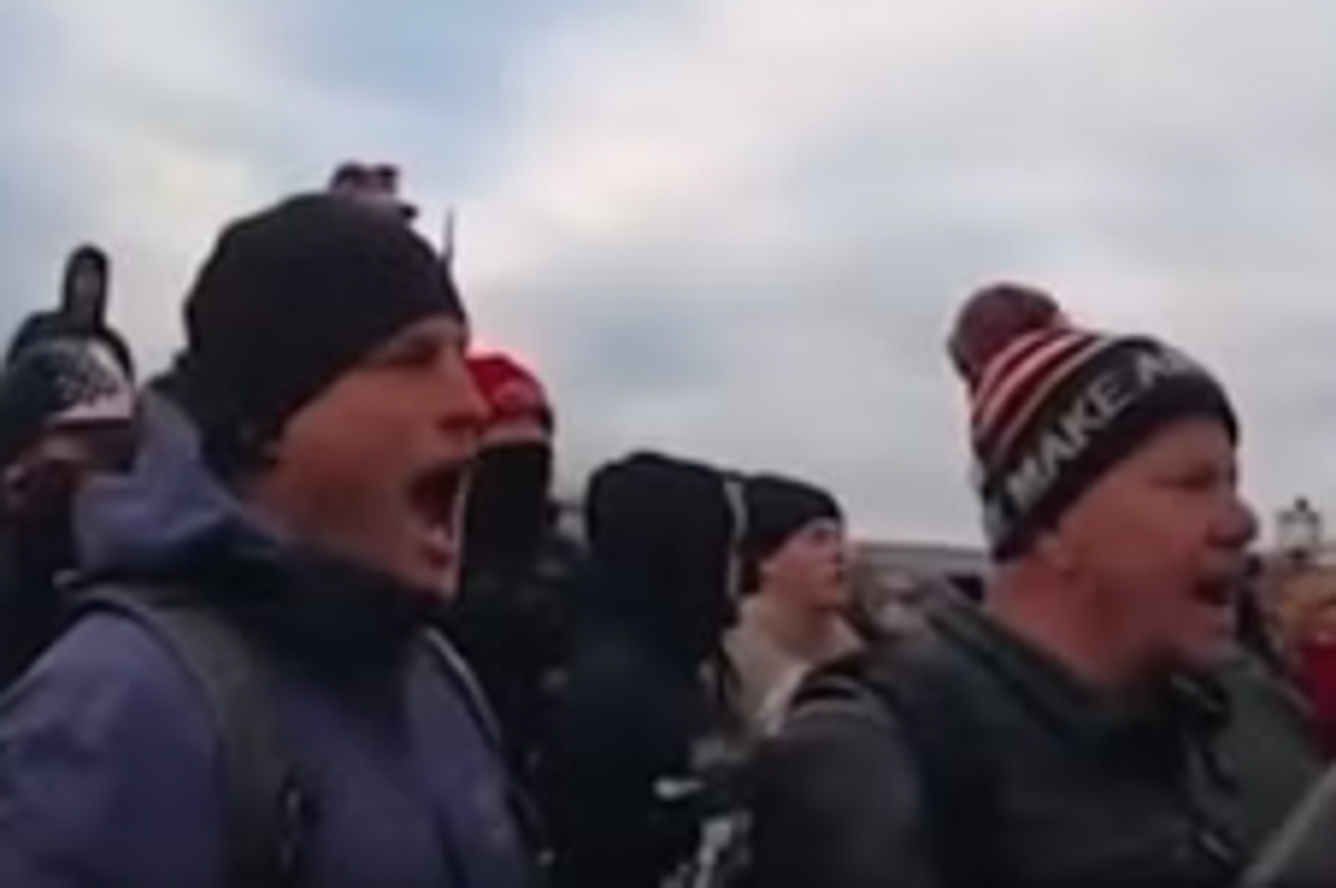 Man filmed telling rioters to kill cops on Jan 6 is now working at Trump’s DOJ