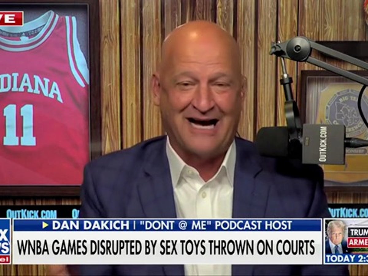 OutKick host celebrates sex toys being thrown on WNBA courts: 'It is funny'  and a 'good time' | The Independent