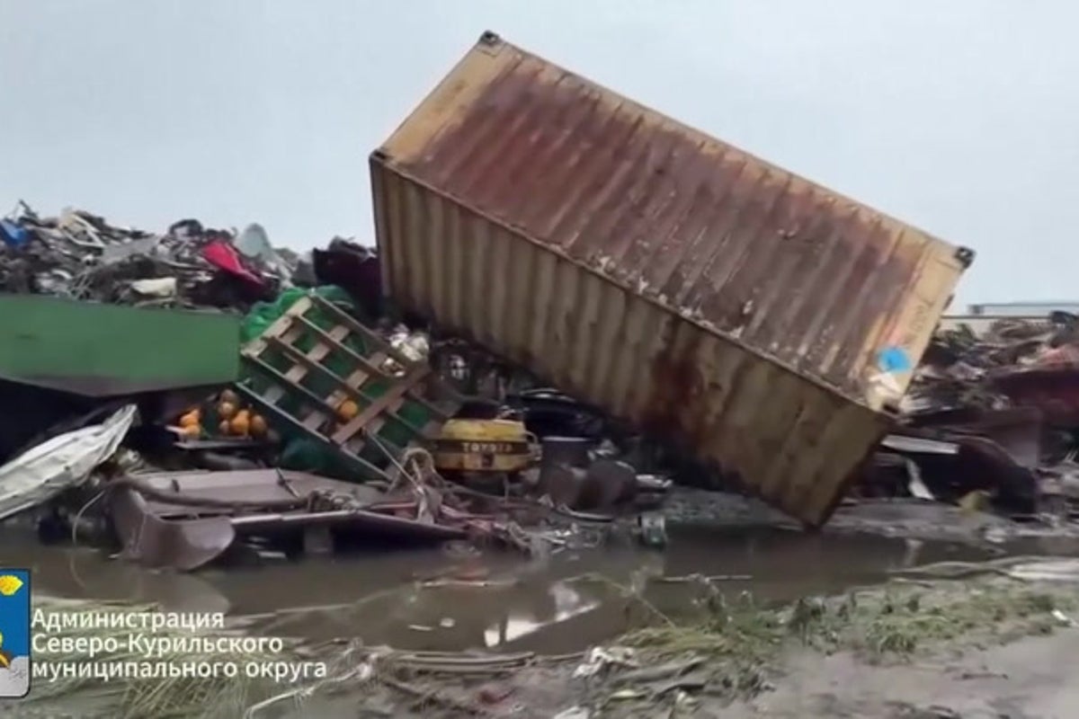 New CCTV shows ceilings caving in as Russia hit by massive 8.8 magnitude earthquake