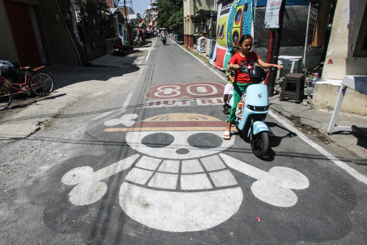 Why pirate flags are taking over Indonesia as country celebrates 80 years of independence