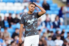 Man City midfielder Rodri won’t be fully fit until September, says Pep Guardiola