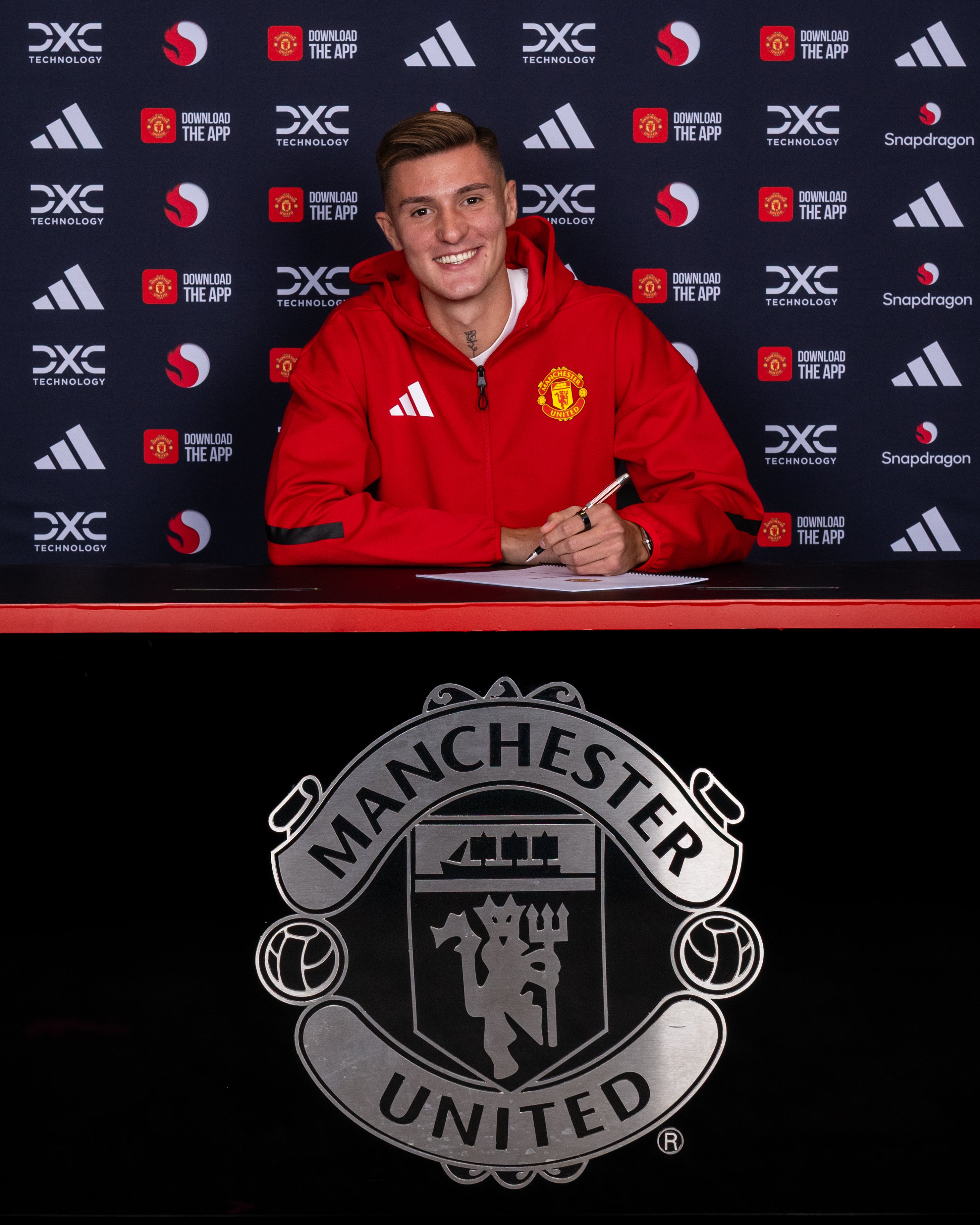 <p>Benjamin Sesko of Manchester United</p>