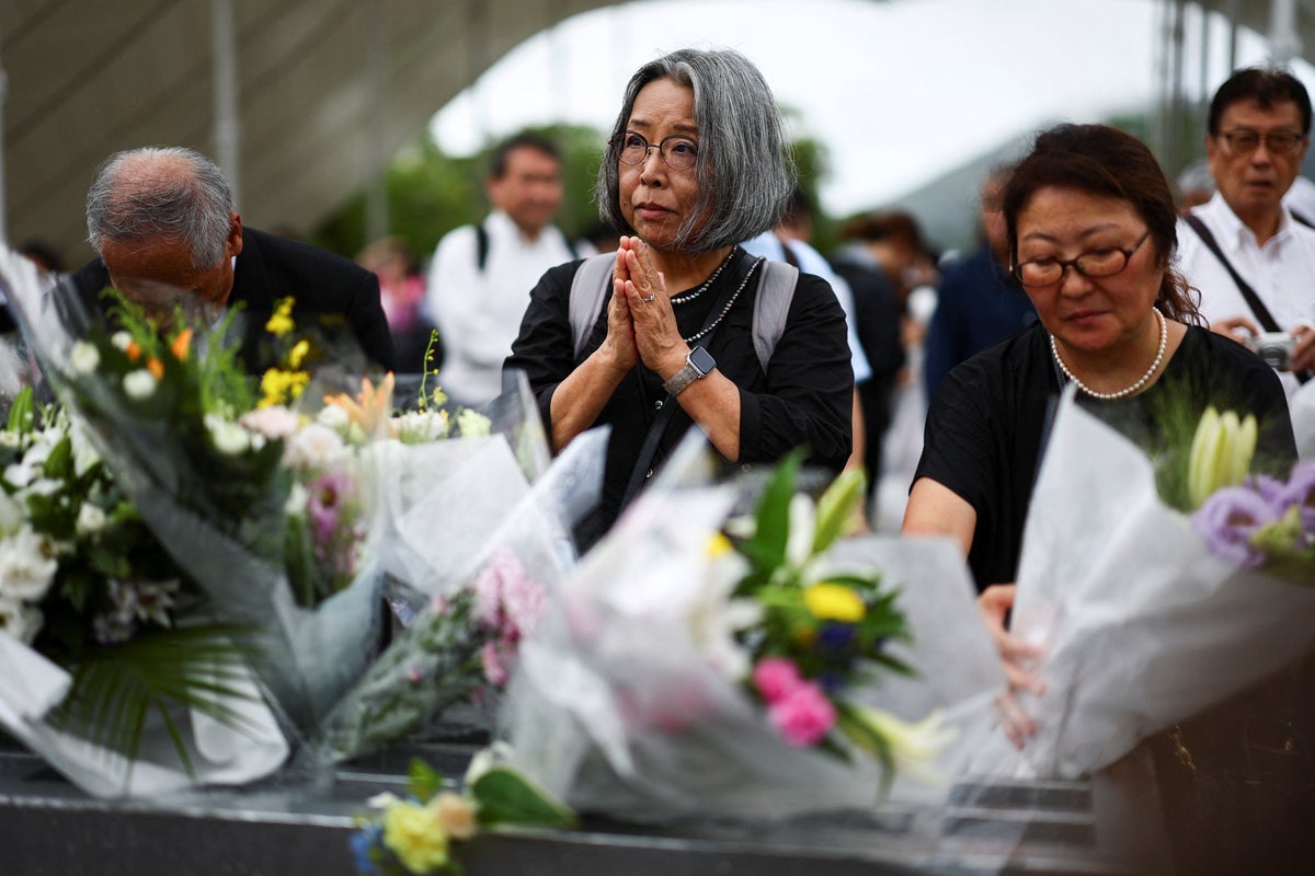 Nagasaki falls silent to remember US atomic bombing