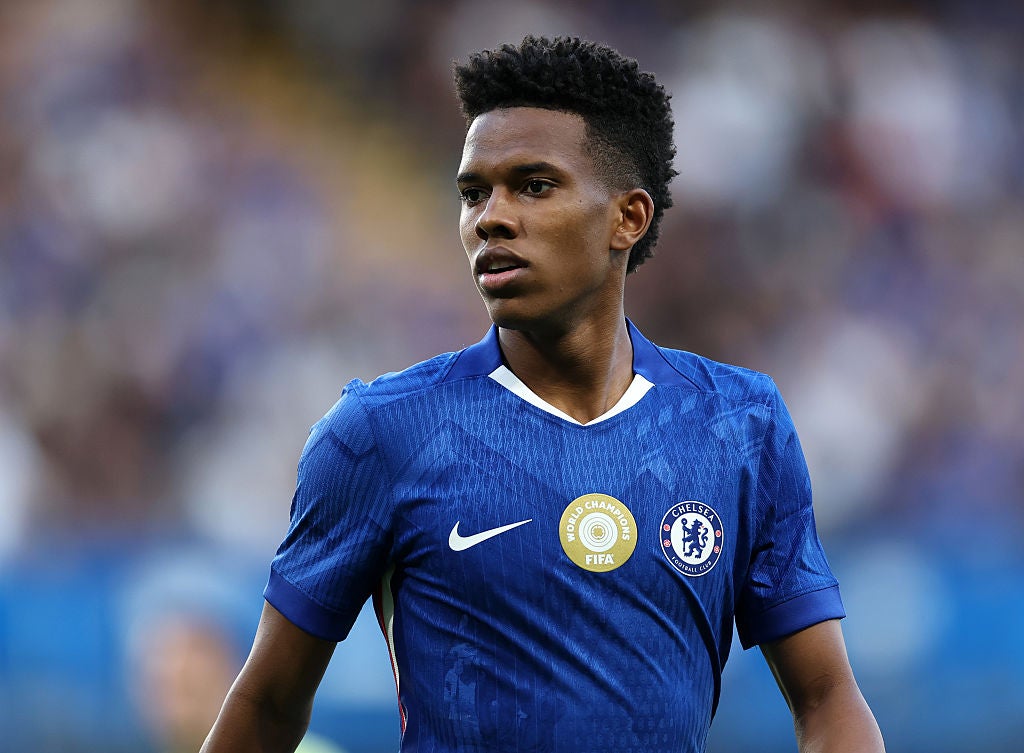 <p>Estevao impressed on his debut on Friday</p>