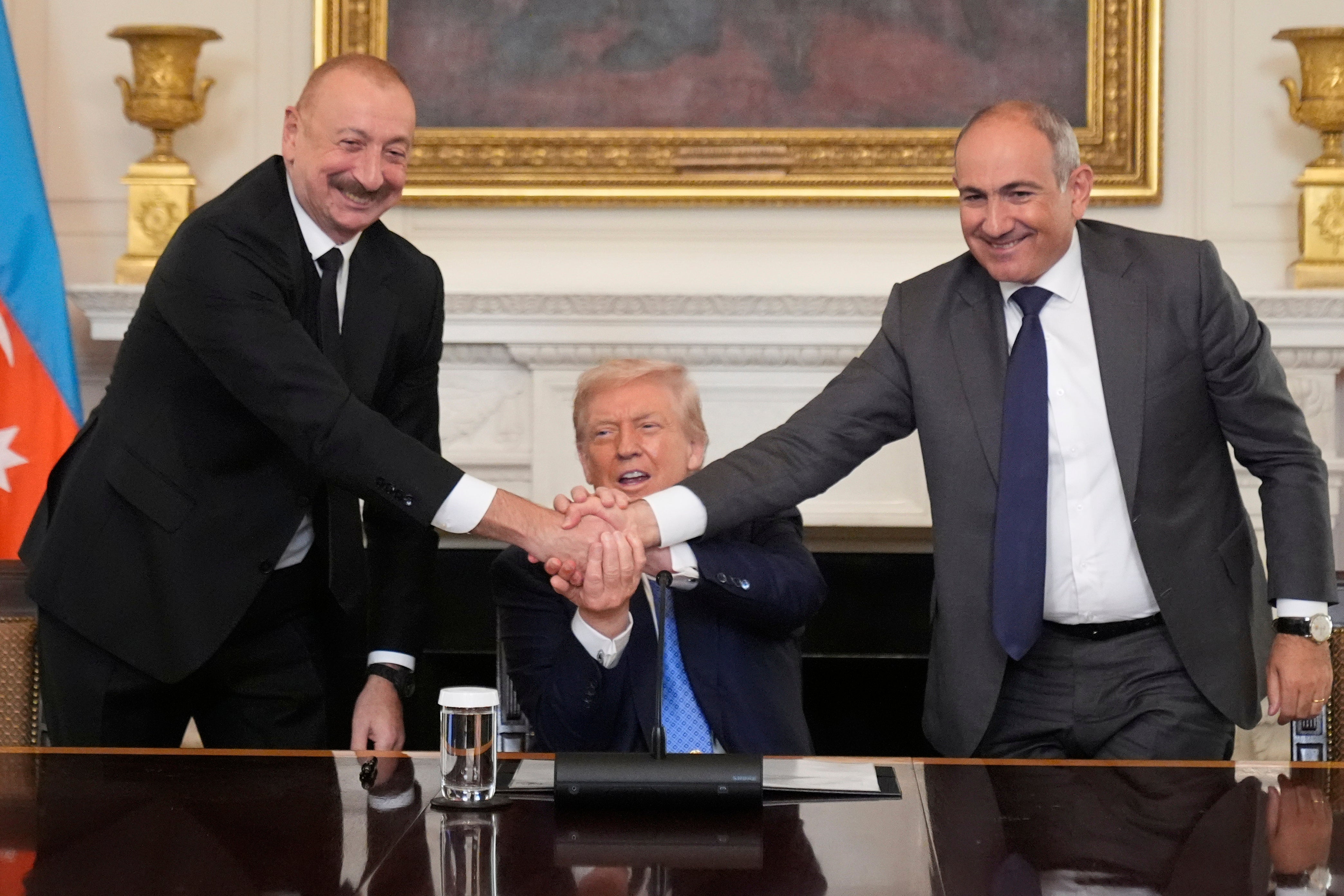 Trump is leaning into efforts to win a Nobel Peace Prize in his second term, with Azerbaijan and Armenia being some of his latest accomplices