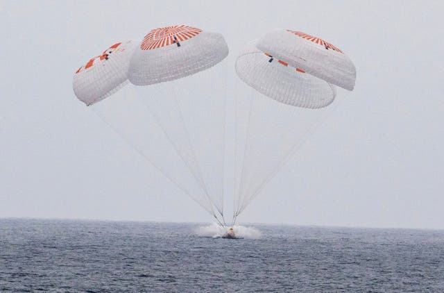 SPACEX-TRIPULACIÓN-REGRESO