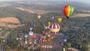 Hot air balloons fly over Bristol for International Balloon Fiesta