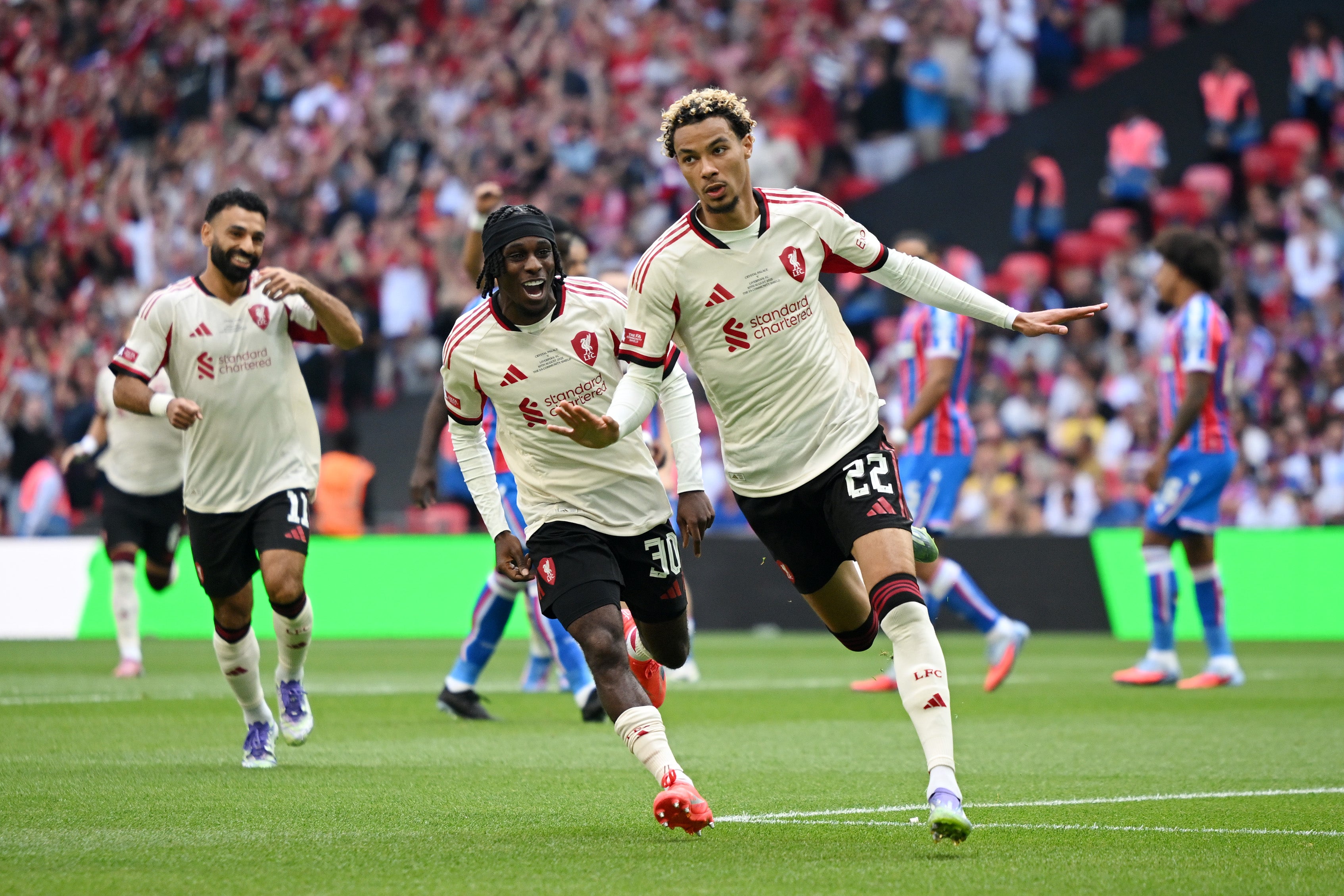 Hugo Ekitike híres, miután korai előrelépést adott a Liverpoolnak