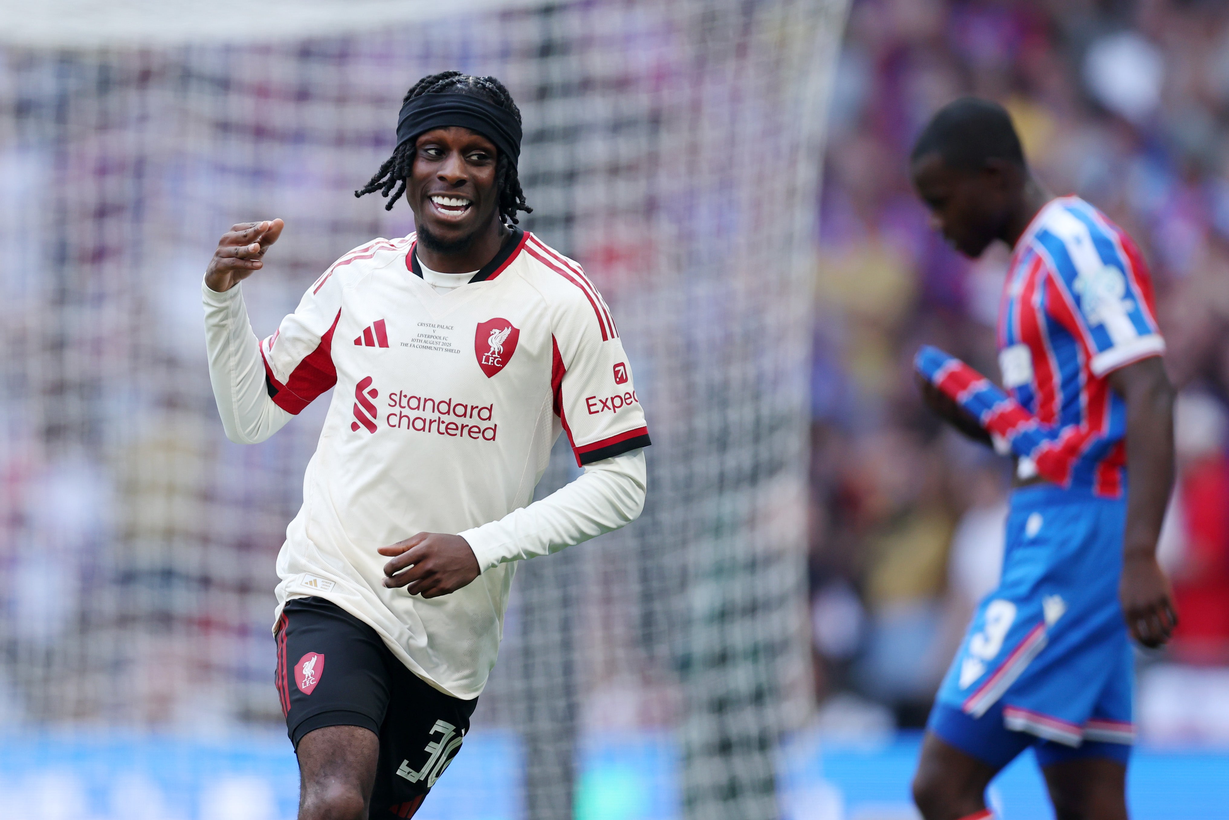 Jeremie Frimpong szerezte a másodikot a Liverpool -mérkőzésen