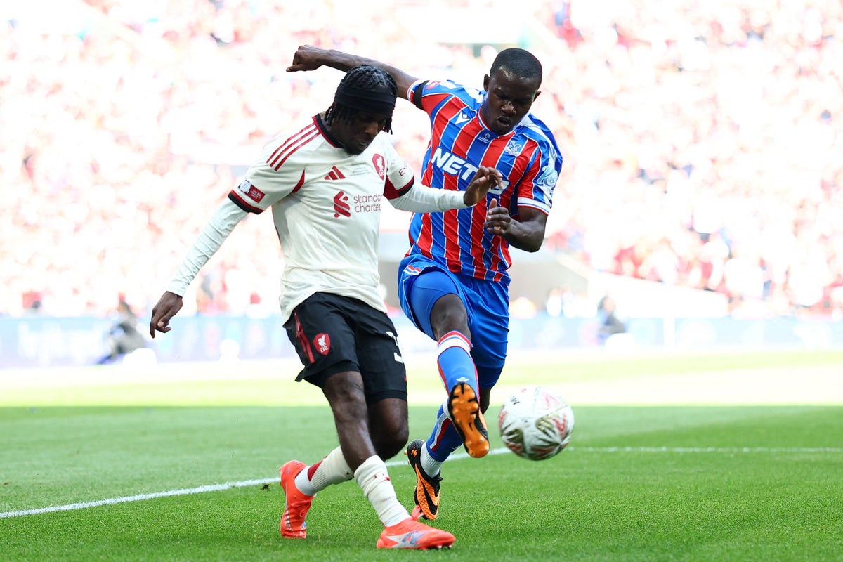 Liverpool vs Crystal Palace live: Ekitike and Frimpong give Reds lead in entertaining Community Shield