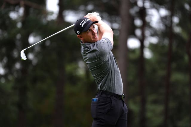 Scotland’s Grant Forrest received a video call from United States president Donald Trump after his victory at the Nexo Championship (Zac Goodwin/PA)