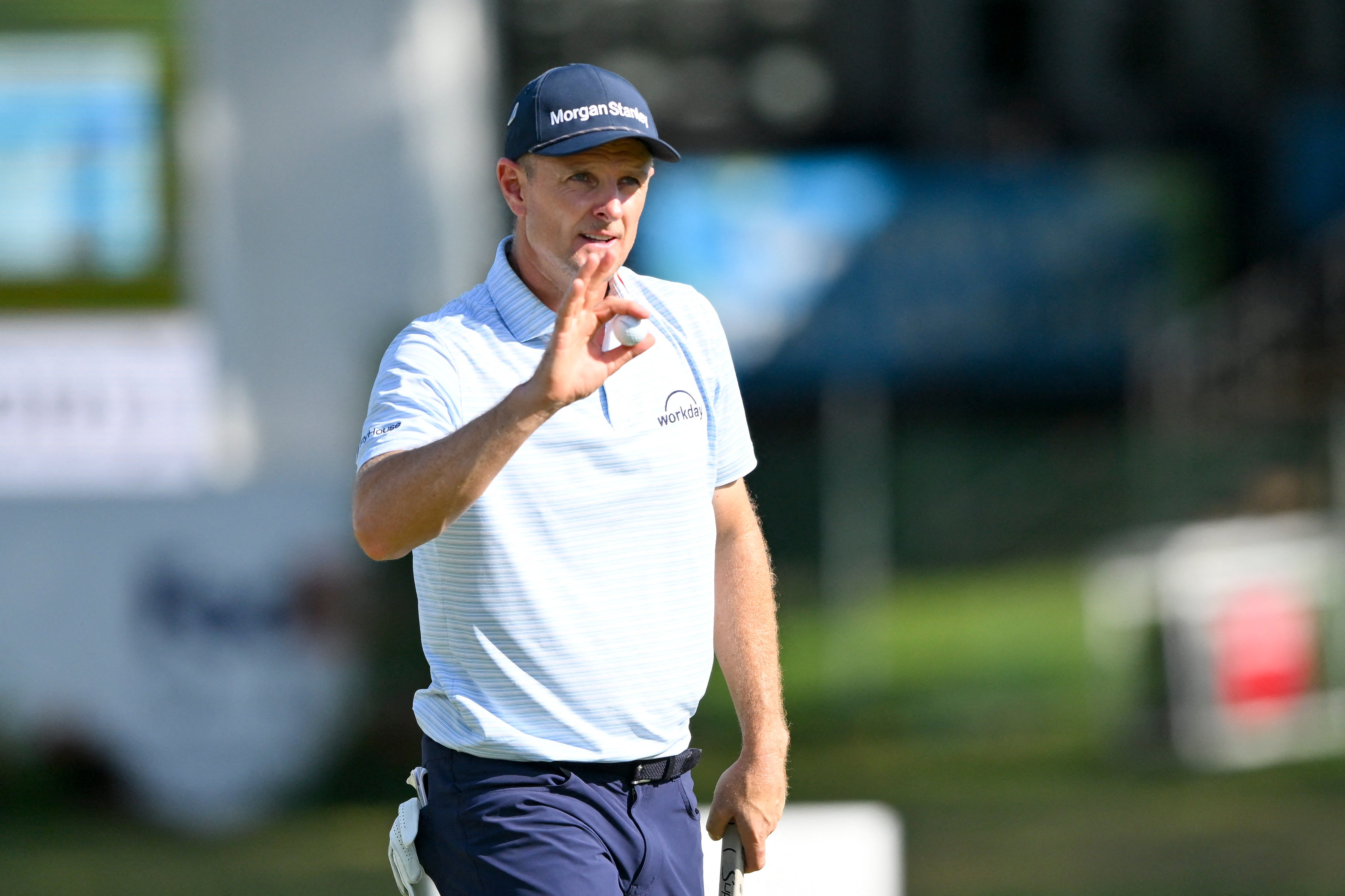 Justin Rose é um tiro atrás de seu compatriota Tommy Fleetwood