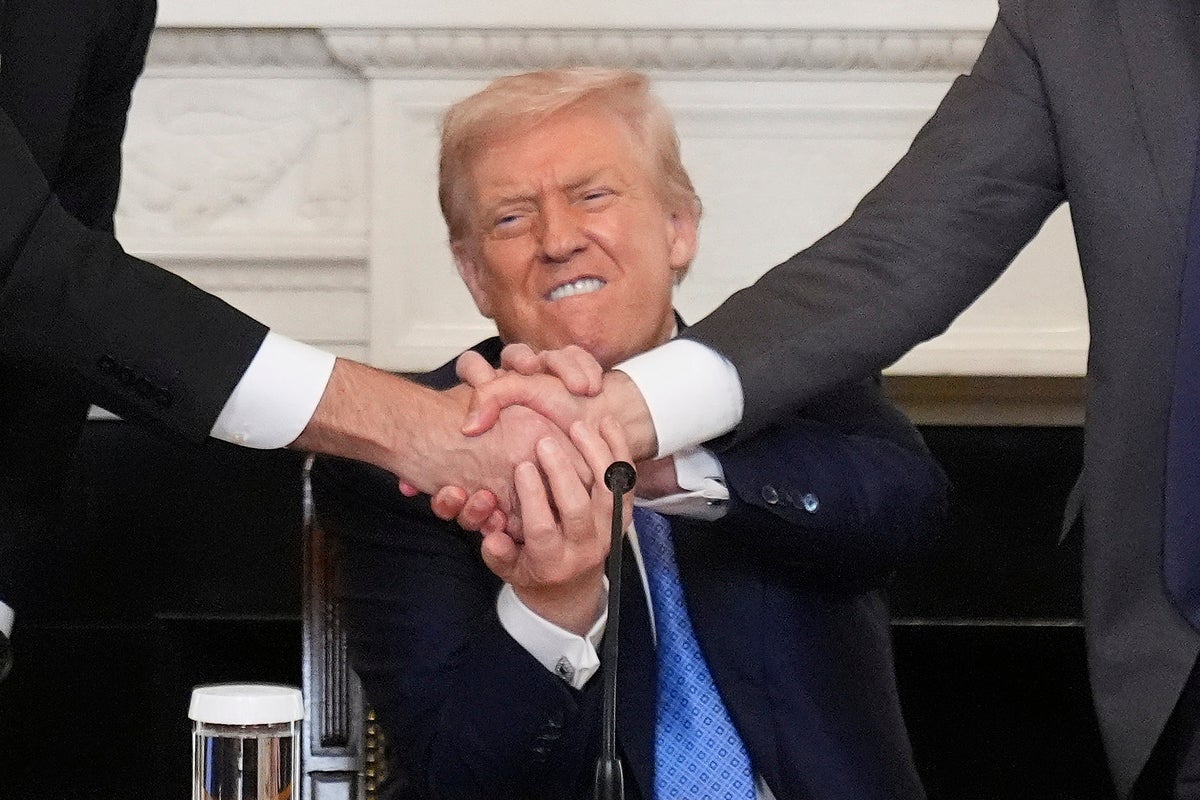 Trump touts his peace deal between ‘Aberbaijan and Albania’ – getting both countries’ names wrong