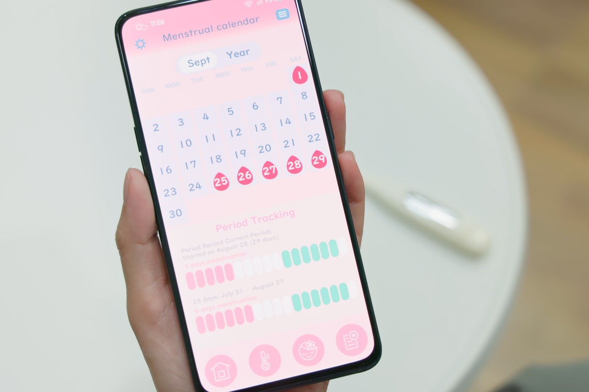Why you might want to think twice before using a period tracking app