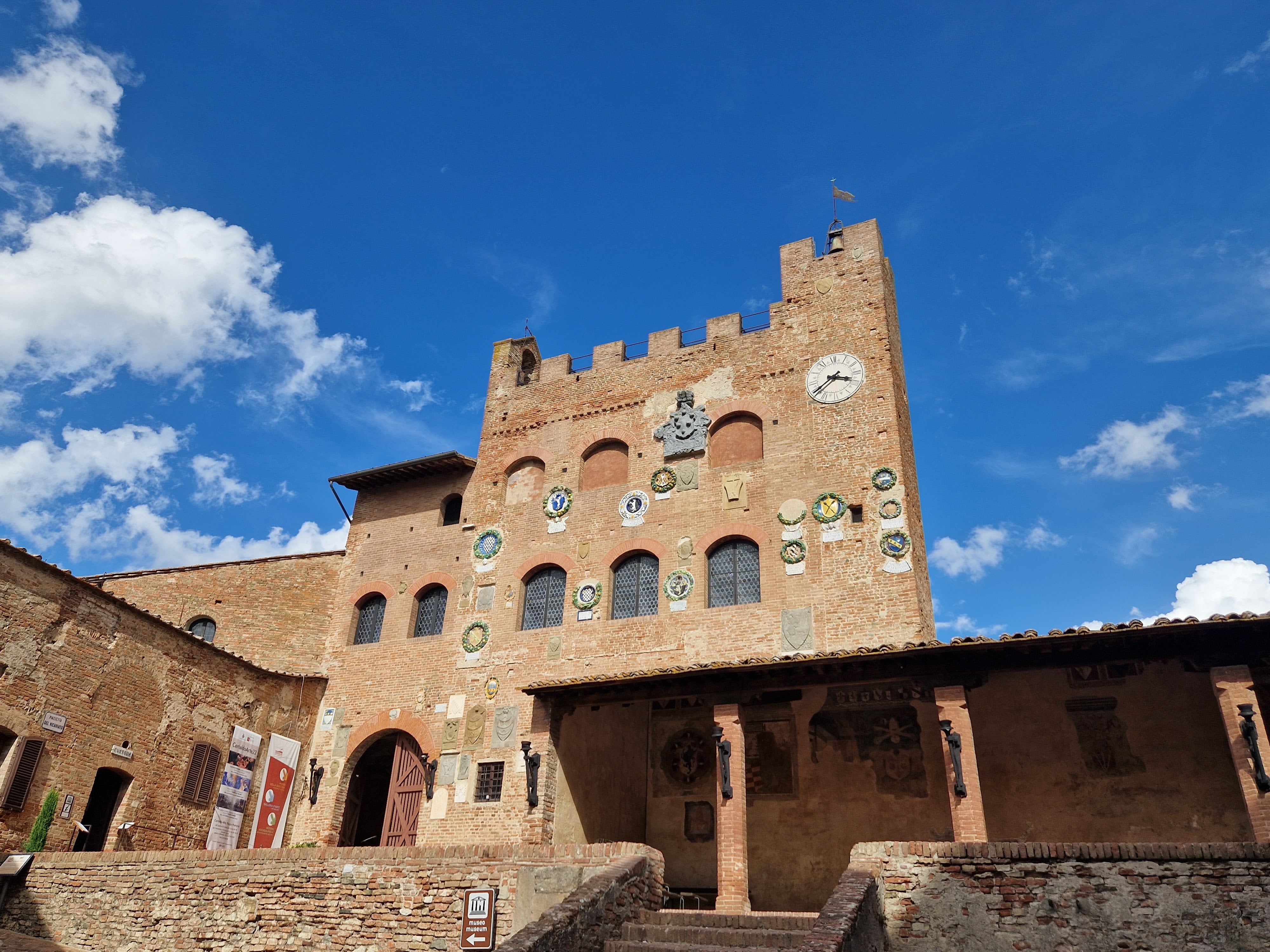 Palazzo Pretorio is a time capsule, complete with carved coats of arms and 600-year-old prisoner graffiti