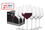 IndyBest best wine glasses reviewed Krosno Avant Garde large red wine glasses