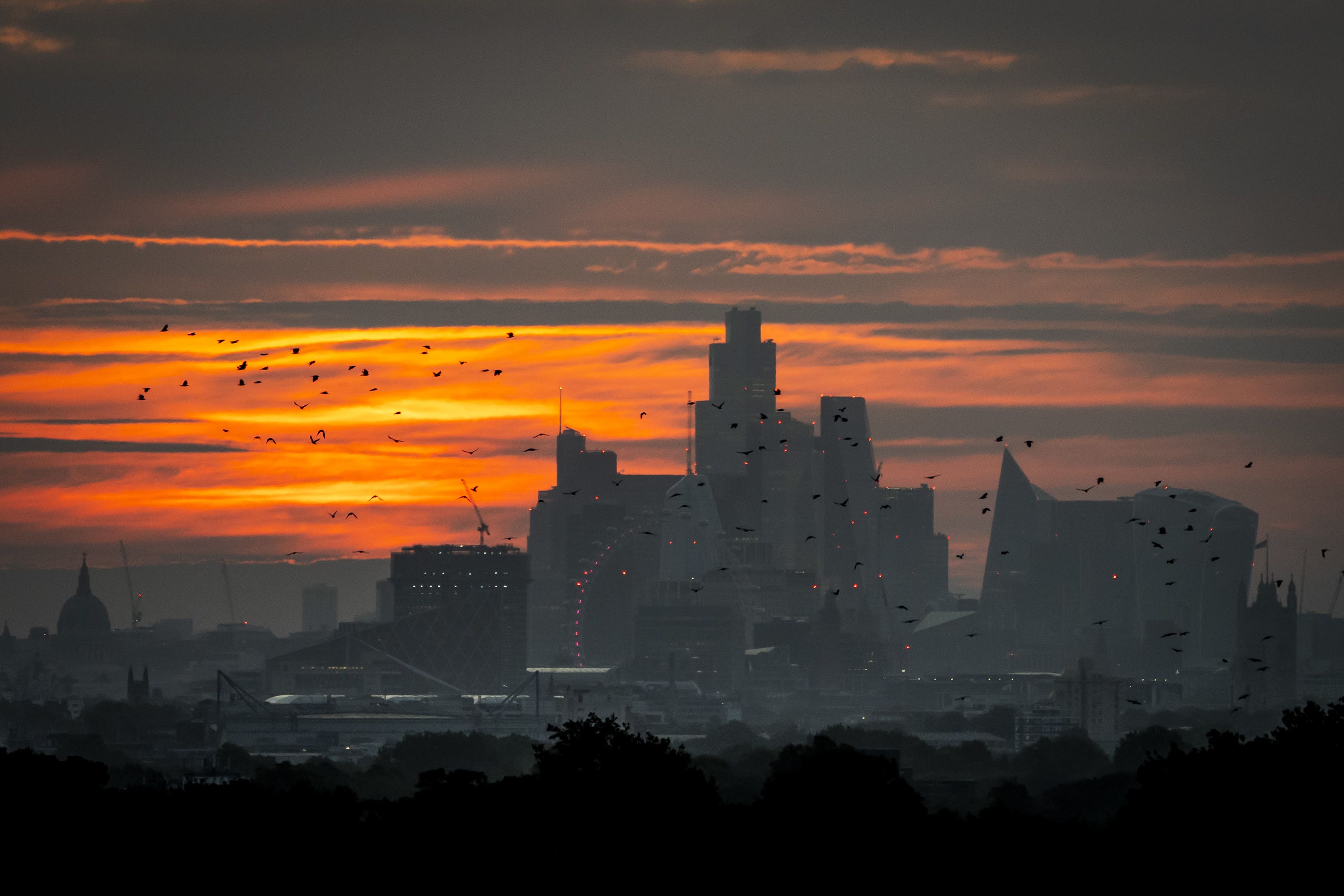 Amber heat health warnings have been issued across large swathes of England (Aaron Chown/PA)