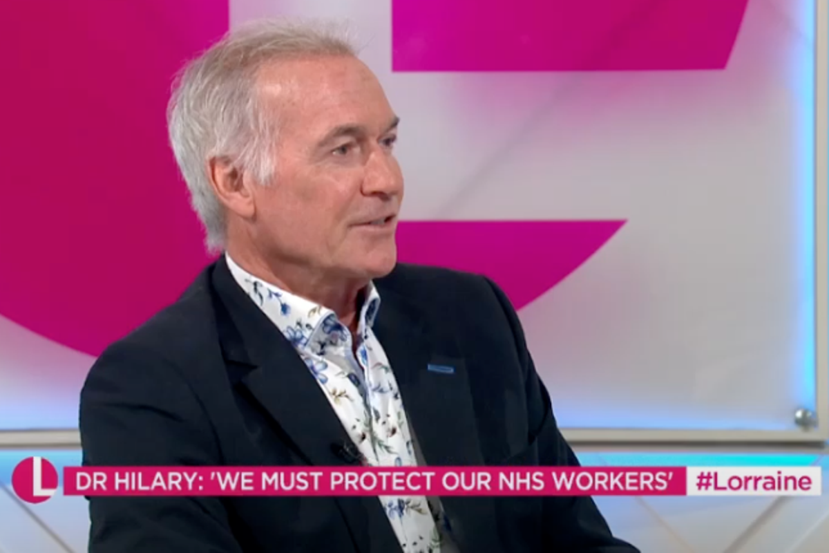 TV doctor Dr Hilary Jones’ son threatened with knife in terrifying encounter