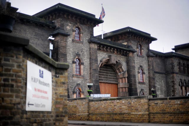 Wandsworth prison in south London has one of the largest proportion of foreign nationals among jails in England and Wales (Anthony Devlin/PA)