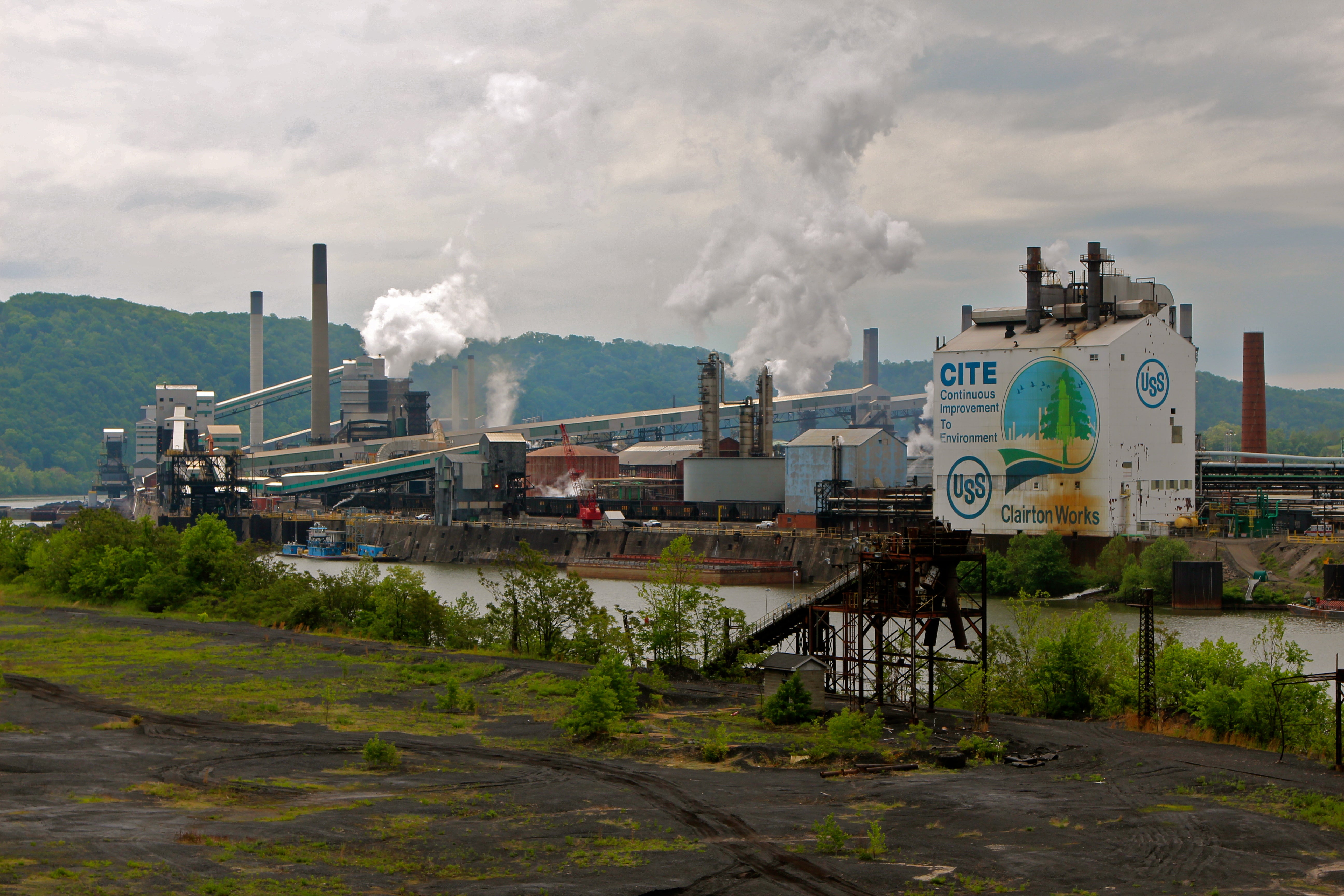 An explosion at a steel plant just outside of Pittsburgh left multiple workers injured Monday morning.
