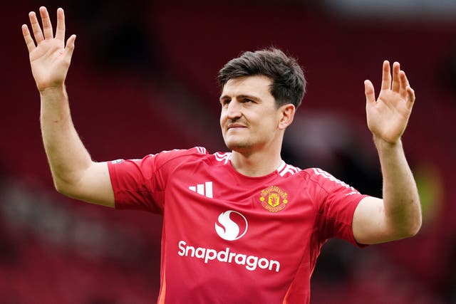 Harry Maguire believes there is reason for optimism for Manchester United ahead of the new season (Martin Rickett/PA)