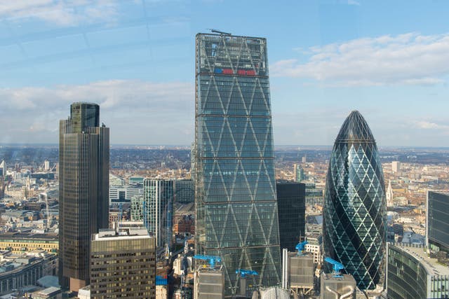 The FTSE 100 index closed up 33.98 points, 0.4%, at 9,129.71 (Dominic Lipinski/PA)