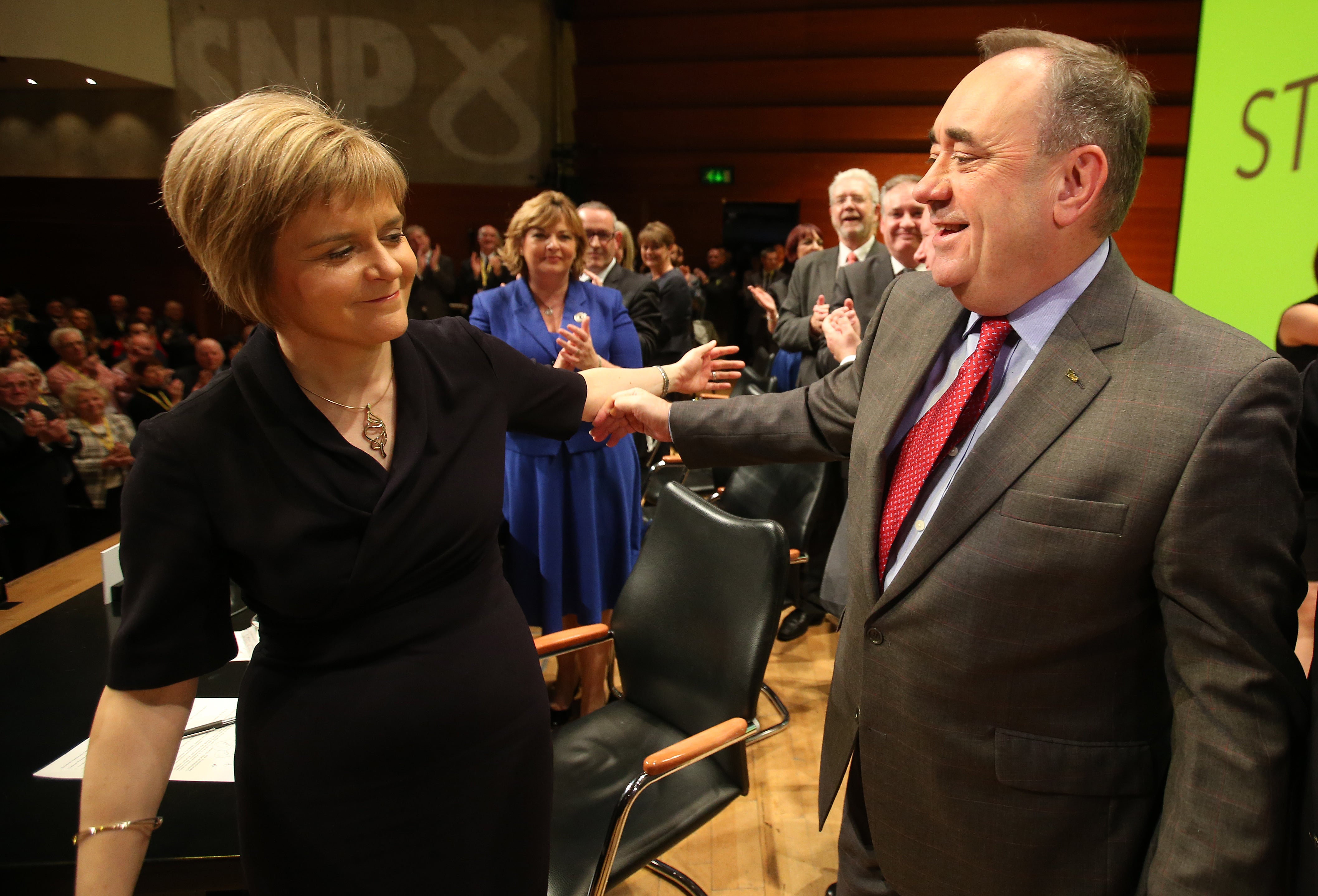 Nicola Sturgeon shed light on his relationship with Alex Salmond in his memoirs