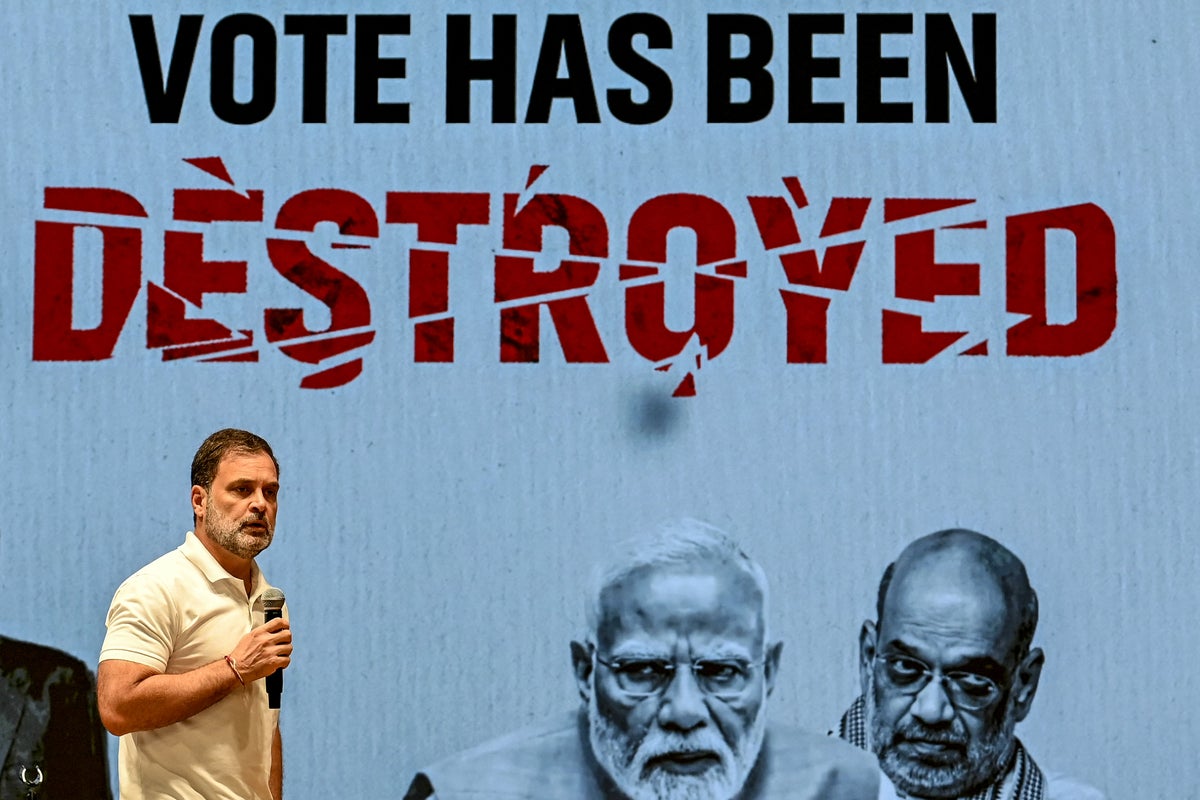 India’s election body faces scrutiny as voter list anomalies prompt allegations of ‘vote theft’